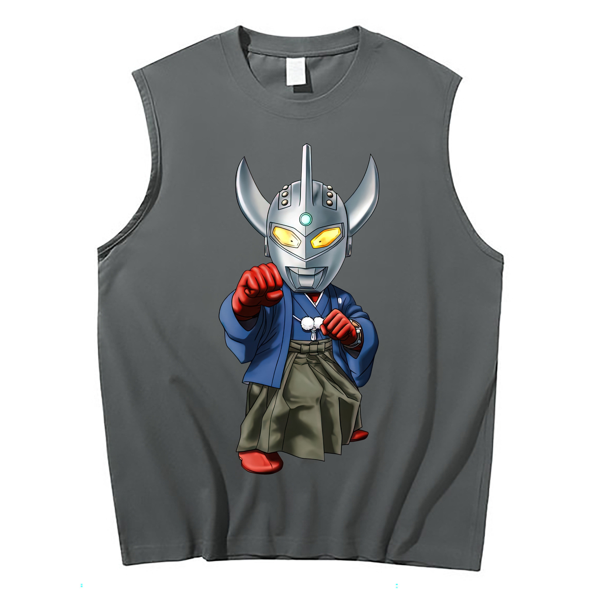 （画像用） ウルトラマン Ultraman コットン100％タンクトップ（フロントプリント）